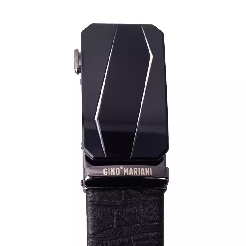 Ikat Pinggang Pria Kulit Gino Mariani Brandon Black