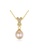 SUNRAIS gold Premium Color Stone Golden Crown Necklace 61F3FAC42C14DAGS_1