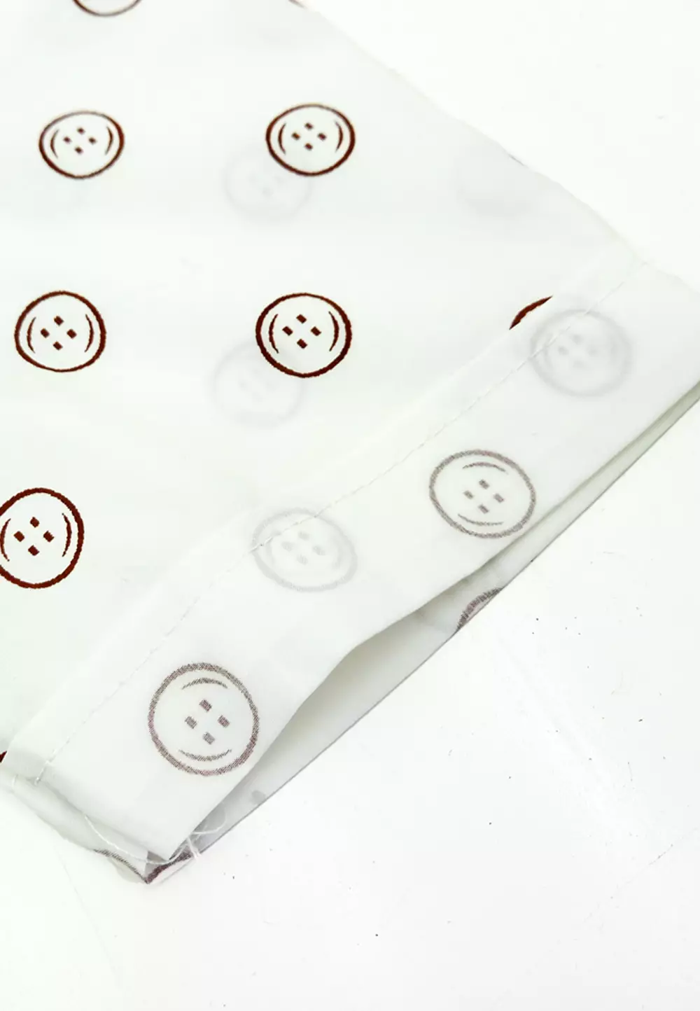 Wakakids Kemeja Anak Laki Laki Usia 1 Tahun Hingga 8 Tahun Atasan Baju Kerah Collar Shirt Motif Kancing Button Full Printing 4293 Vensk Cream