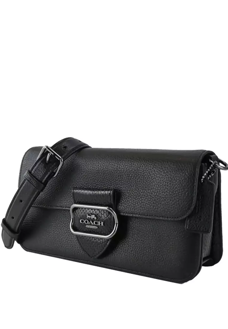 Morgan Shoulder Bag - Gunmetal Black