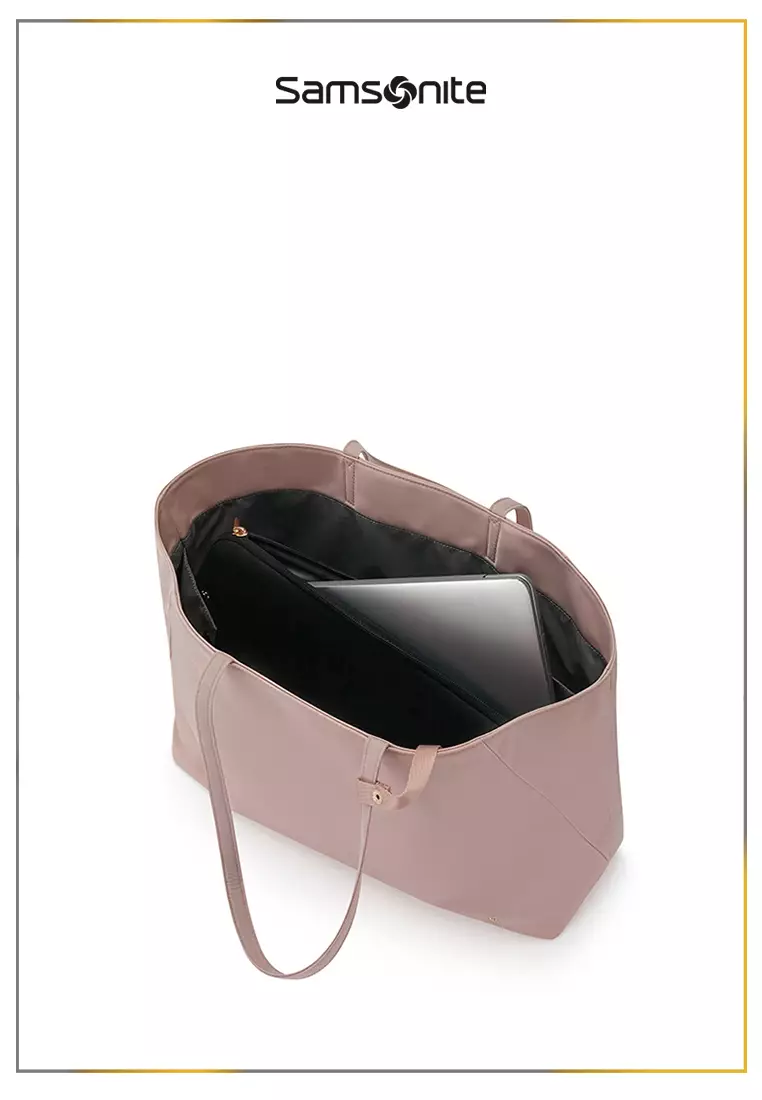 Samsonite Valerie Tote + 14.1" Laptop Sleeve - Rose Quartz
