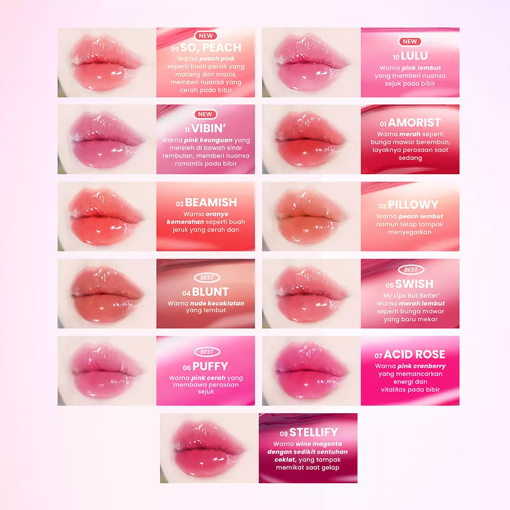 Holika Holika Heart Crush Bare Glaze Tint 09 So, Peach | Tinted Lip Glaze with Natural Stain