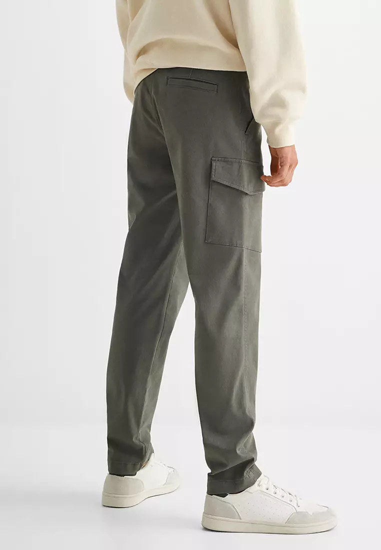 線上選購MANGO KIDS Teens Cotton Cargo Trousers | ZALORA 台灣