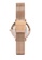 Milliot & Co. orange Emma Rose Gold Mesh Strap Watch A4F43AC138A0FDGS_4