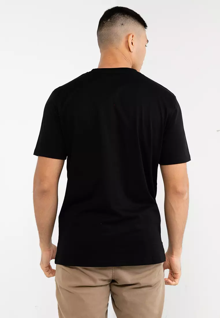 Men's Round Neck Graphic Tee