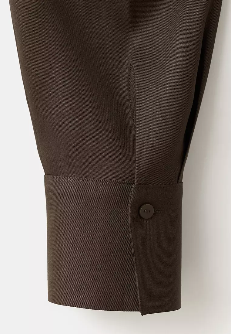 Straight Lyocell Shirt