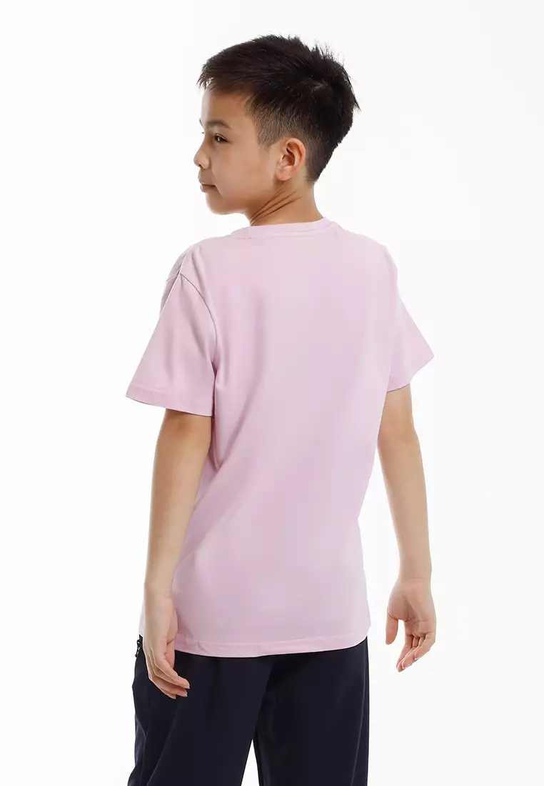 Forest Kids Unisex Premium Soft-Touch Cotton Regular Fit Round Neck T-Shirt - FK82001-72LtPurple