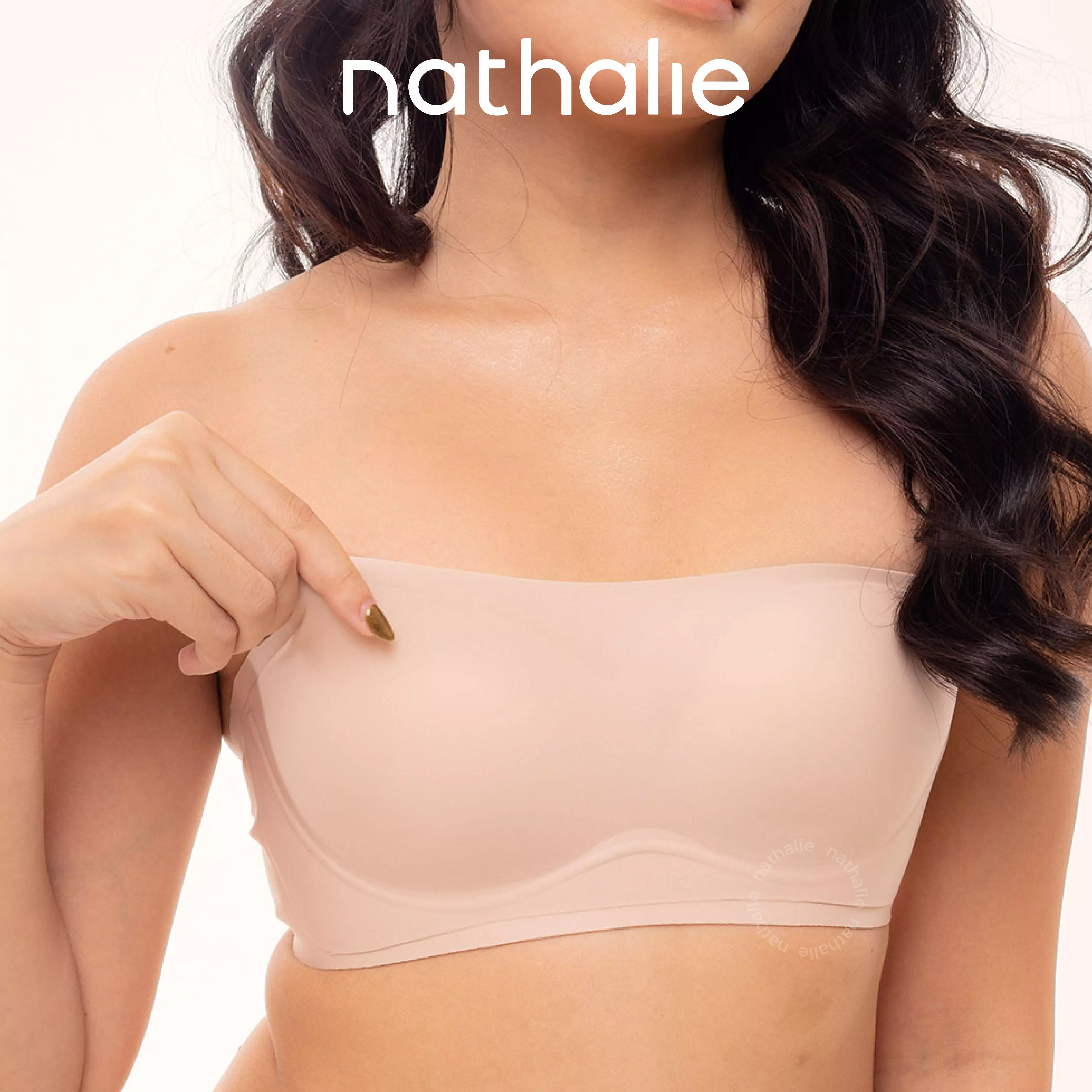 Nathalie Strapless Bra NTB 3522 - Beige