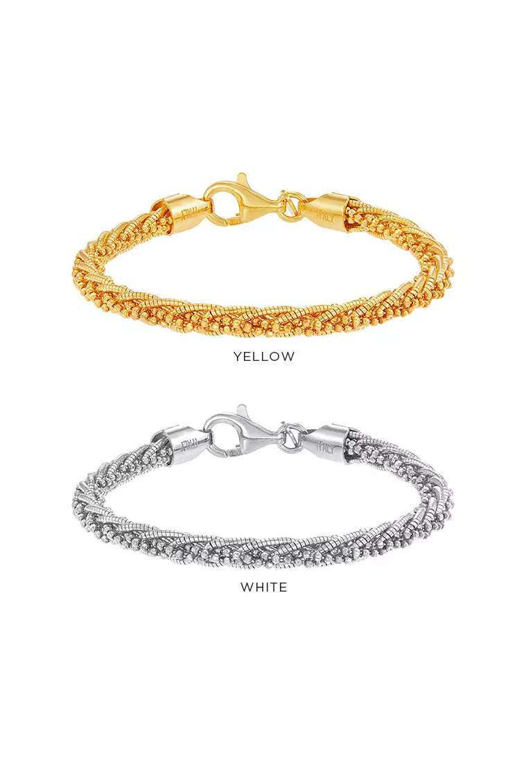 HABIB 925 Silver Bracelet SPR2 SUN1 X1007(W)