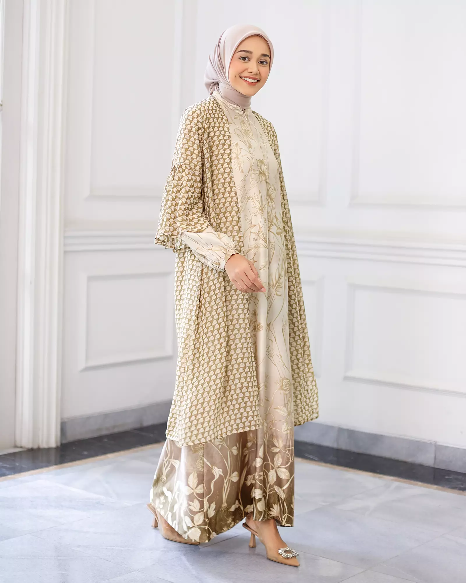 Geulis.id LUNARA SET DRESS - Gold