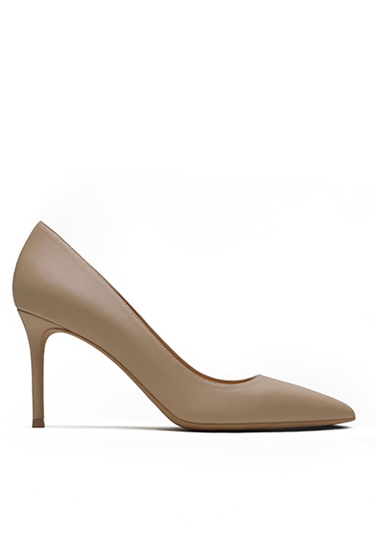 8CM Uniform Pointed High Heel Shoes HZL181