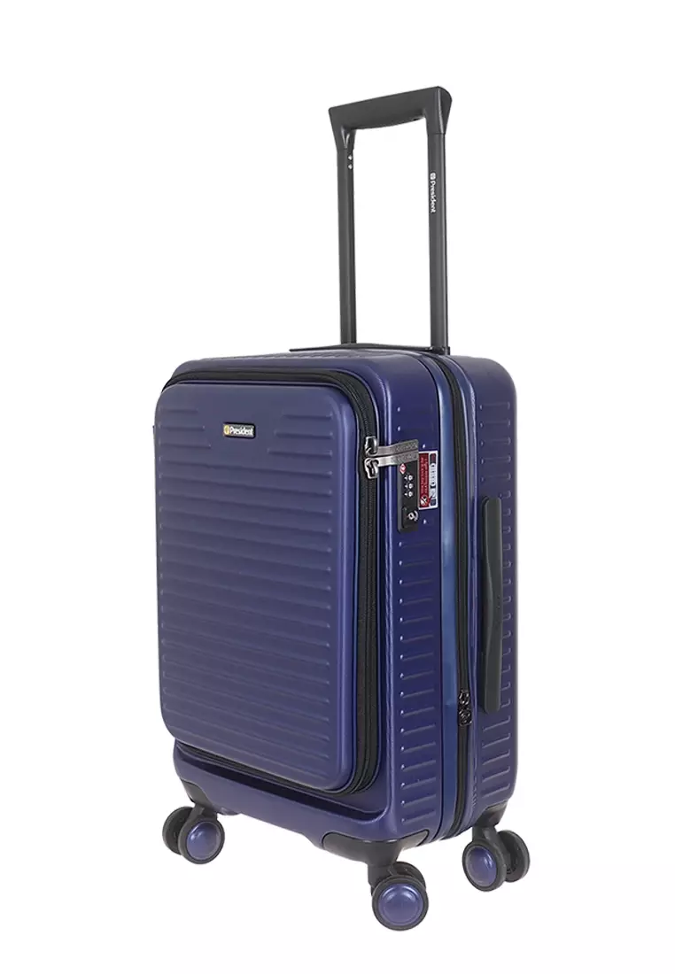 Koper - Trolley Case President 5324 20 Inch Midnight Blue