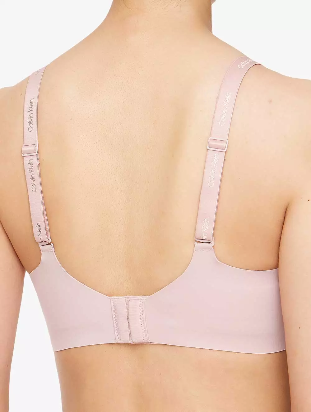 Calvin Klein Underwear - Invisible Soft Support Lightly Line Full Coverage Regular Bra - Pink - pink