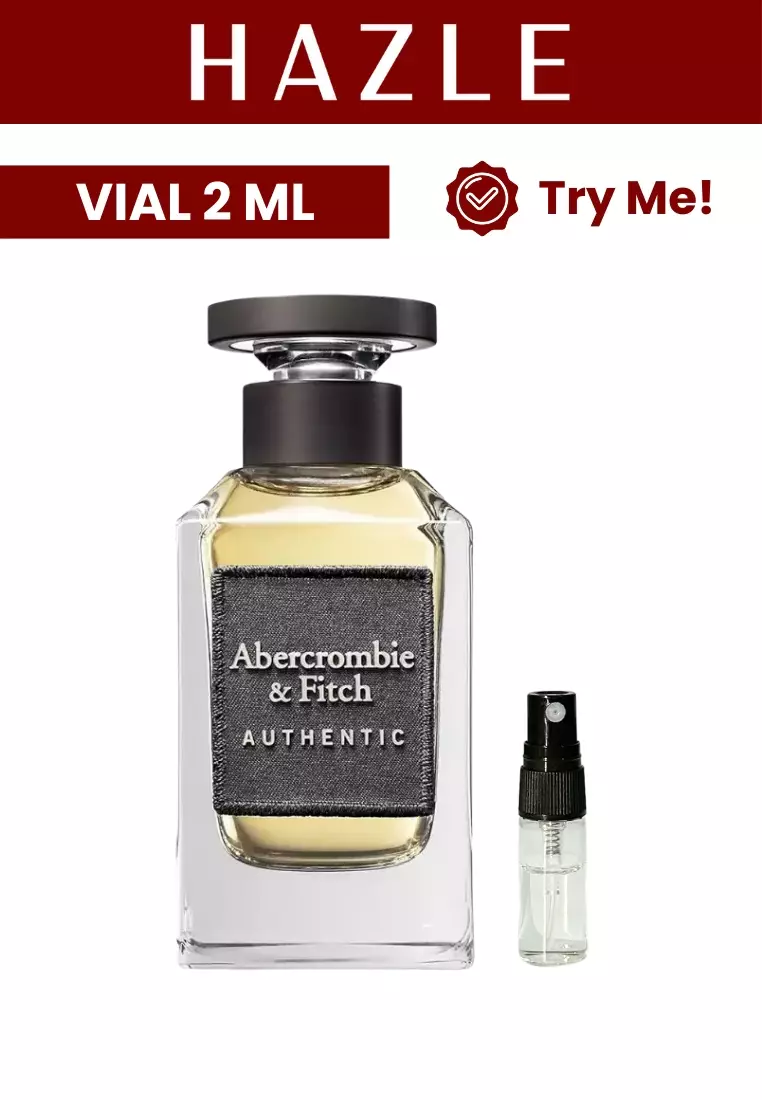 Jual Abercrombie & Fitch [Vial] Abercrombie & Fitch Authentic Man EDT 2 ml Original 2024