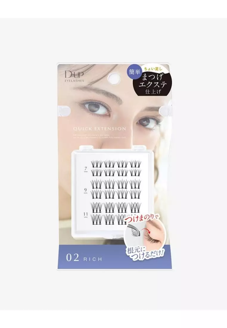 d-up lashes 02 Quick Extension