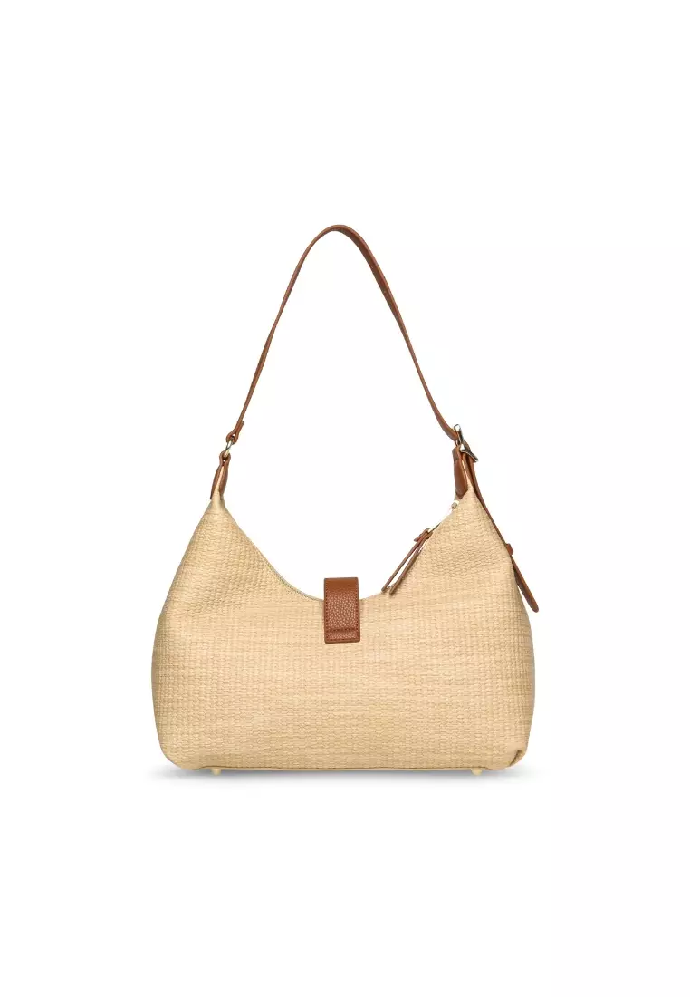 BOVIE-S NATURAL SHOULDER BAG