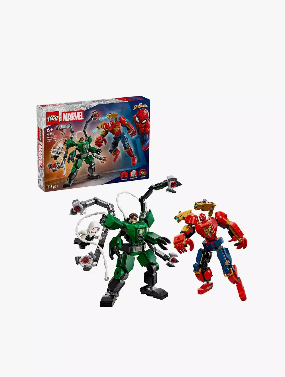 LEGO® Super Heroes Marvel Mech Battle: Spider-Man vs. Doc Ock - 76338