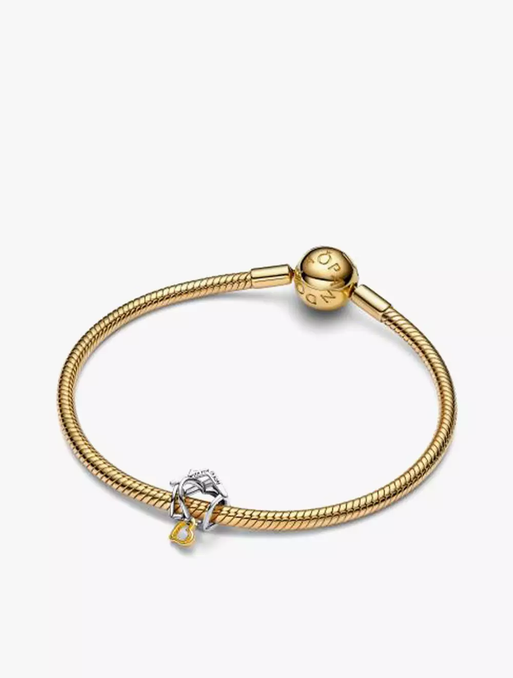 Home Sterling Silver and 14k Gold-Plated Charm