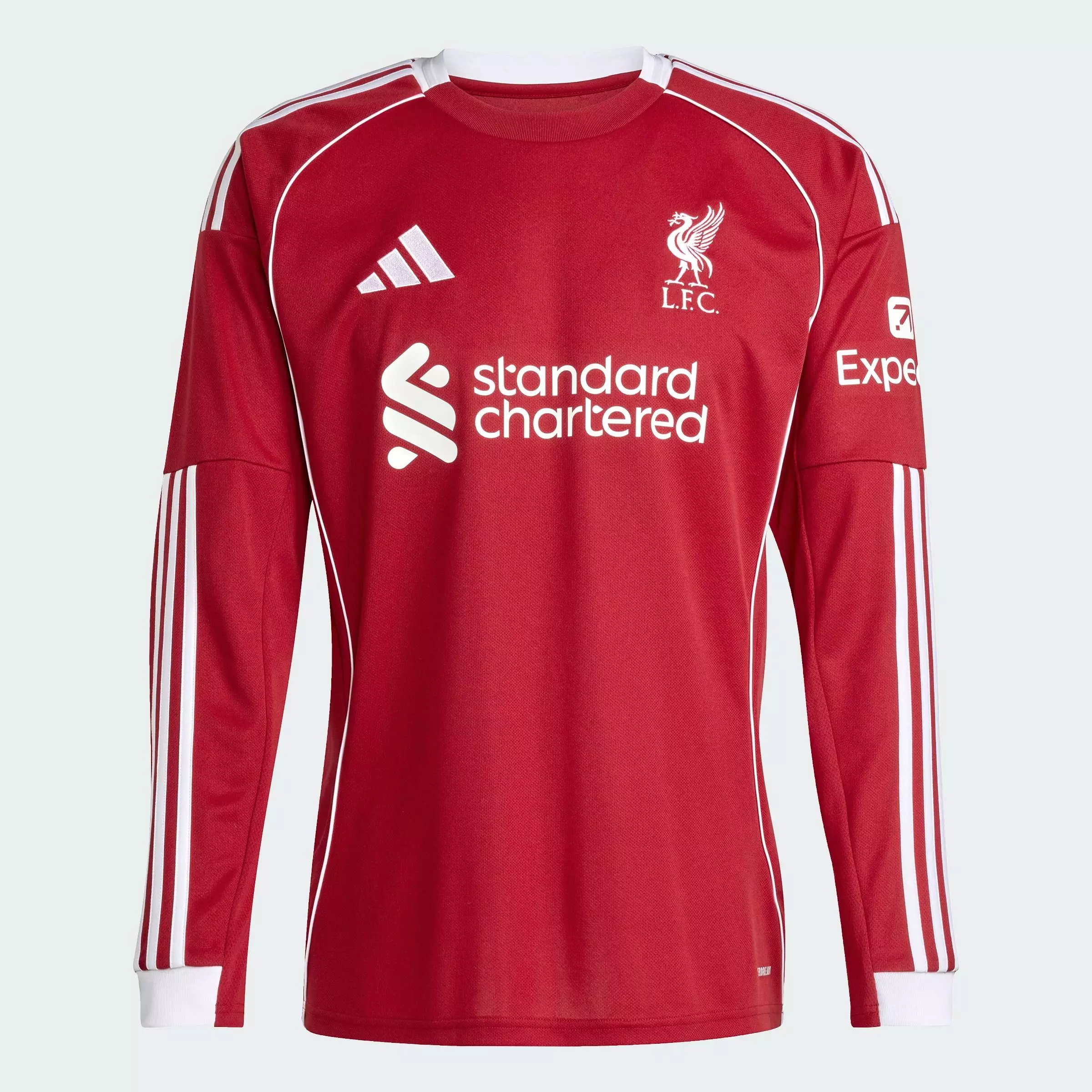 Football Liverpool FC 25/26 Long Sleeve Home Jersey Men Red JV6456