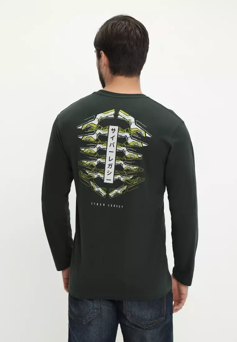 Buy 1 Get 1 T-Shirt Cotton Combed Lengan Panjang