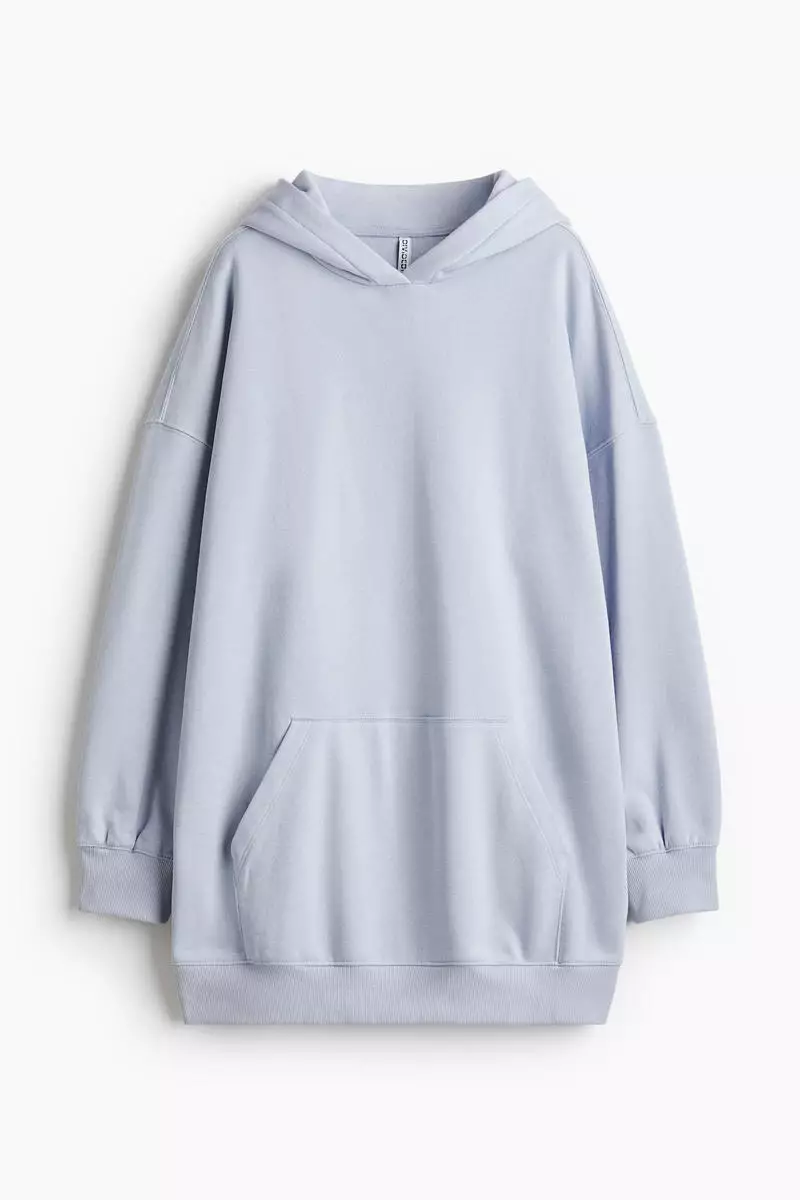 Oversized hooded dress