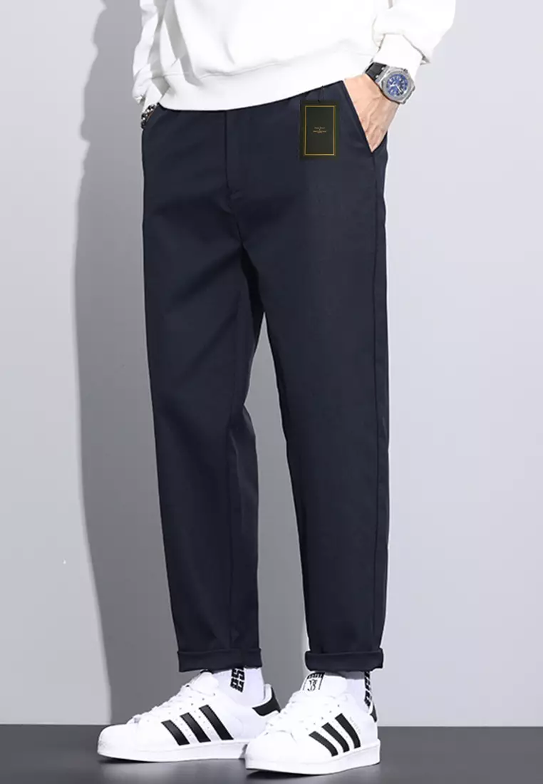 Tapered Mid Waist Suit Pants AY-L9875