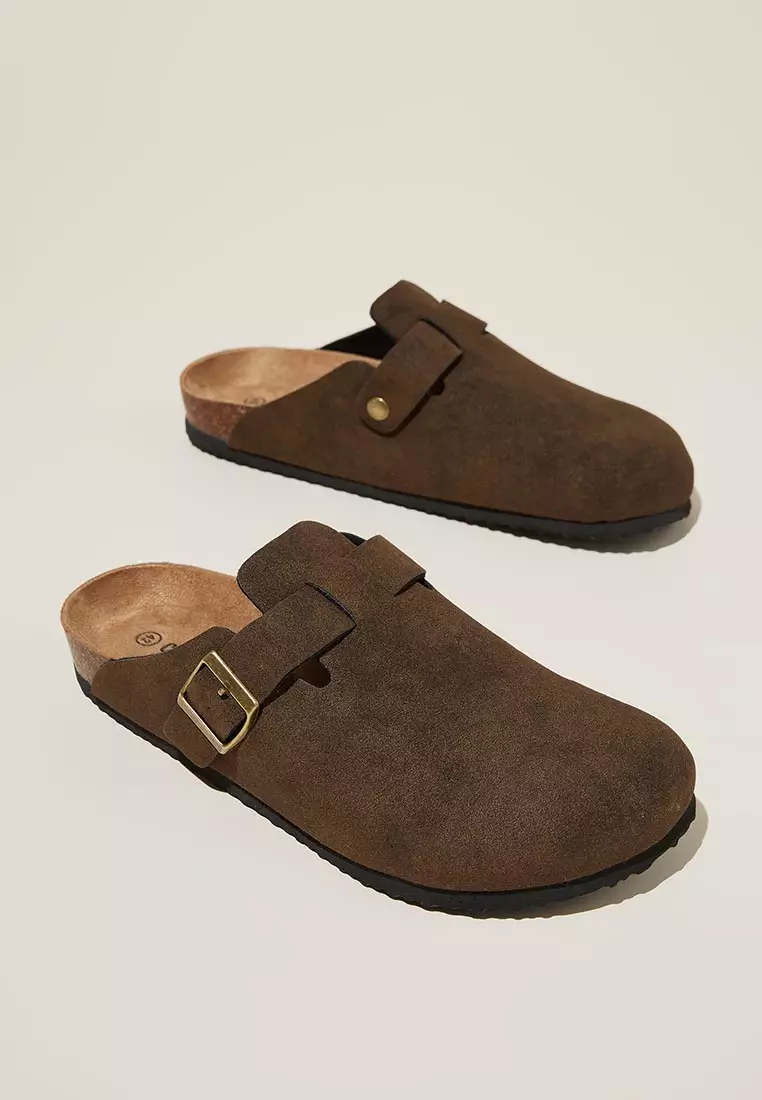 Cotton On Closed Toe Buckle Slides