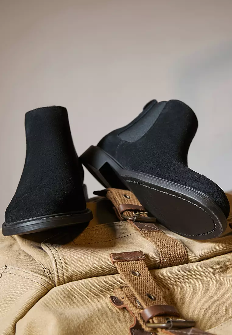 Cow Suede Chelsea Boot KB2298M