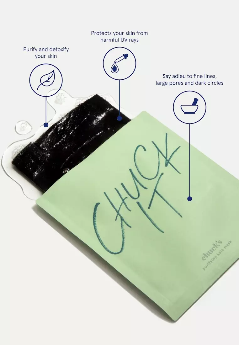 Buy Chuck's Chuck It Purifying Kale Mask (5pcs) 2026 Online | ZALORA
