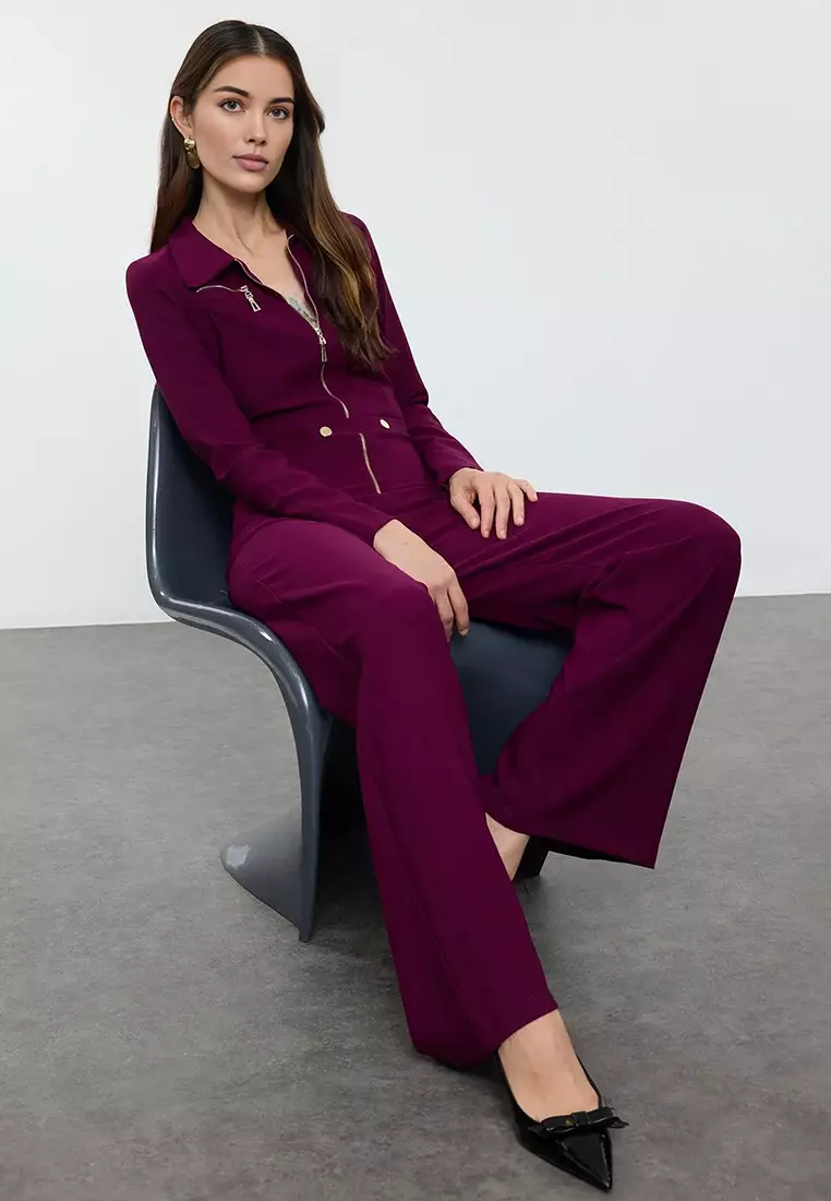 Plum Jumpsuit TWOAW25TU00013