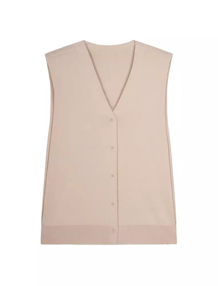 Knitted vest