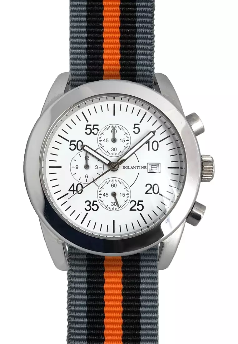 Buy EGLANTINE EGLANTINE Aviator II Watch with 2 NATO Straps
