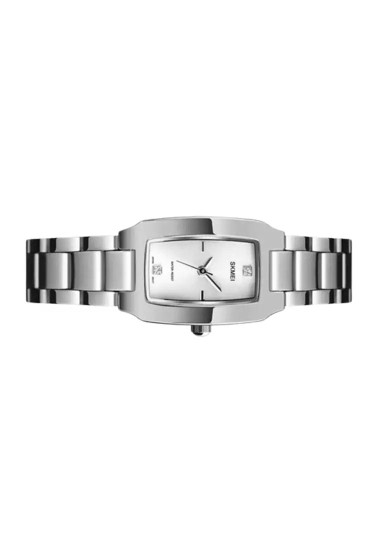 Jual SKMEI Jam Tangan Wanita Kecil Analog Stainless Steel / Jam Tangan