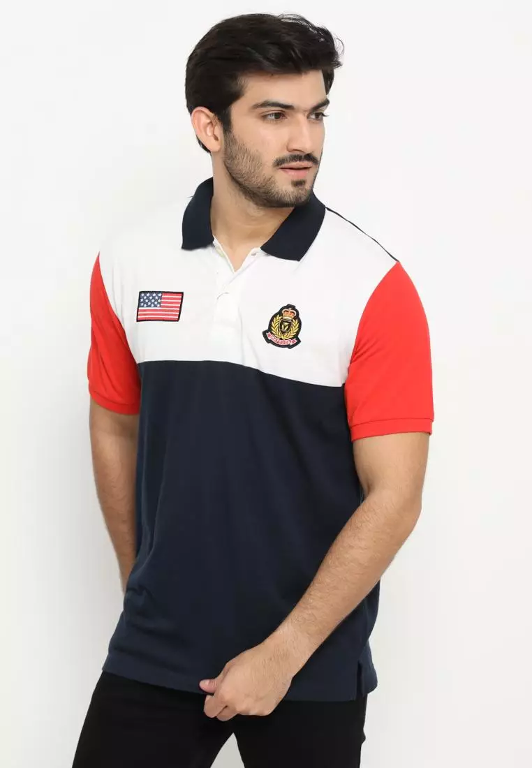 MATSUDA Kaos Polo Shirt Pria Kerah Mimasaka
