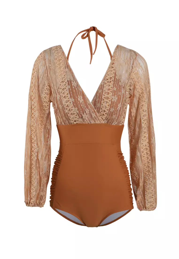 buy-its-me-elegant-lace-one-piece-bikini-swimsuit-online-zalora-malaysia