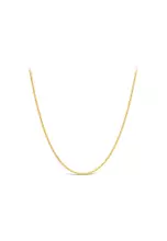 916/22K Gold - 2MM, 45CM