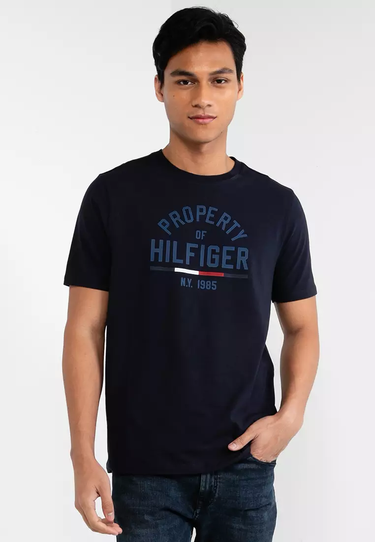 Tommy hilfiger graphic logo tee 2025