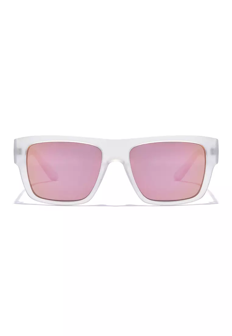 White flat top sunglasses on sale