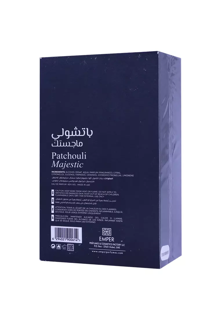 Emper Patchouli Majestic EDP Unisex 85 ML