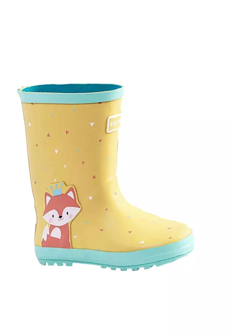Discount on Twenty Eight Shoes  shoes - SKU: VANSA Stylish Cartoon Mid Rain Boots VSK-R15284