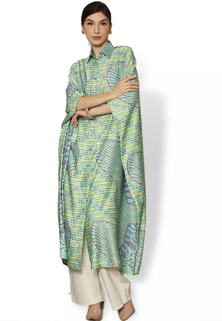 Kanzi Collared Kaftan
