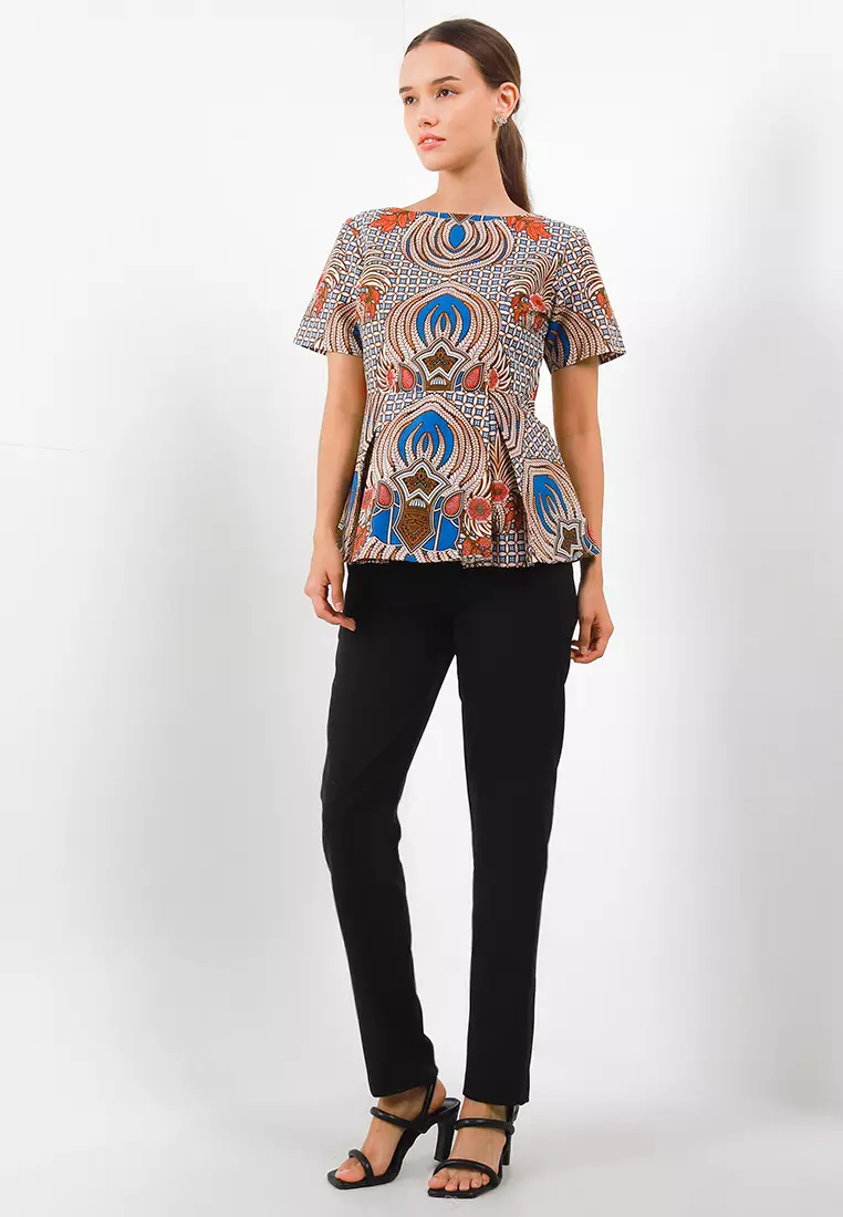 Blouse Batik Mahkota Raja