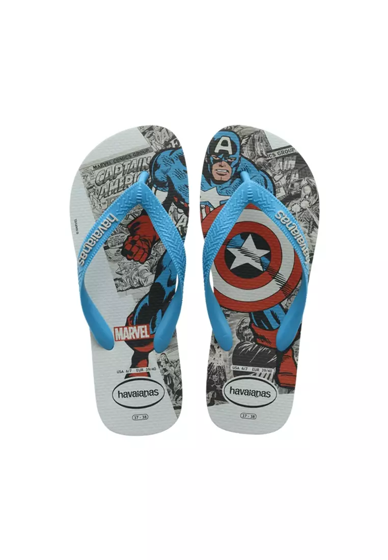 Havaianas Top Marvel Classics Flip Flops TURQUOISE