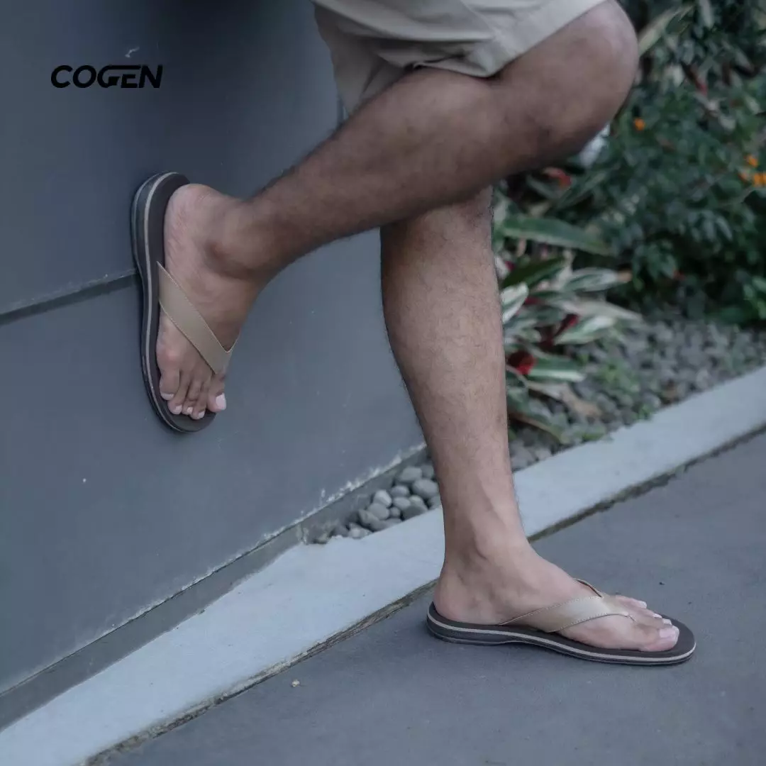 Sandal Pria Cogen MRK Series - Creme