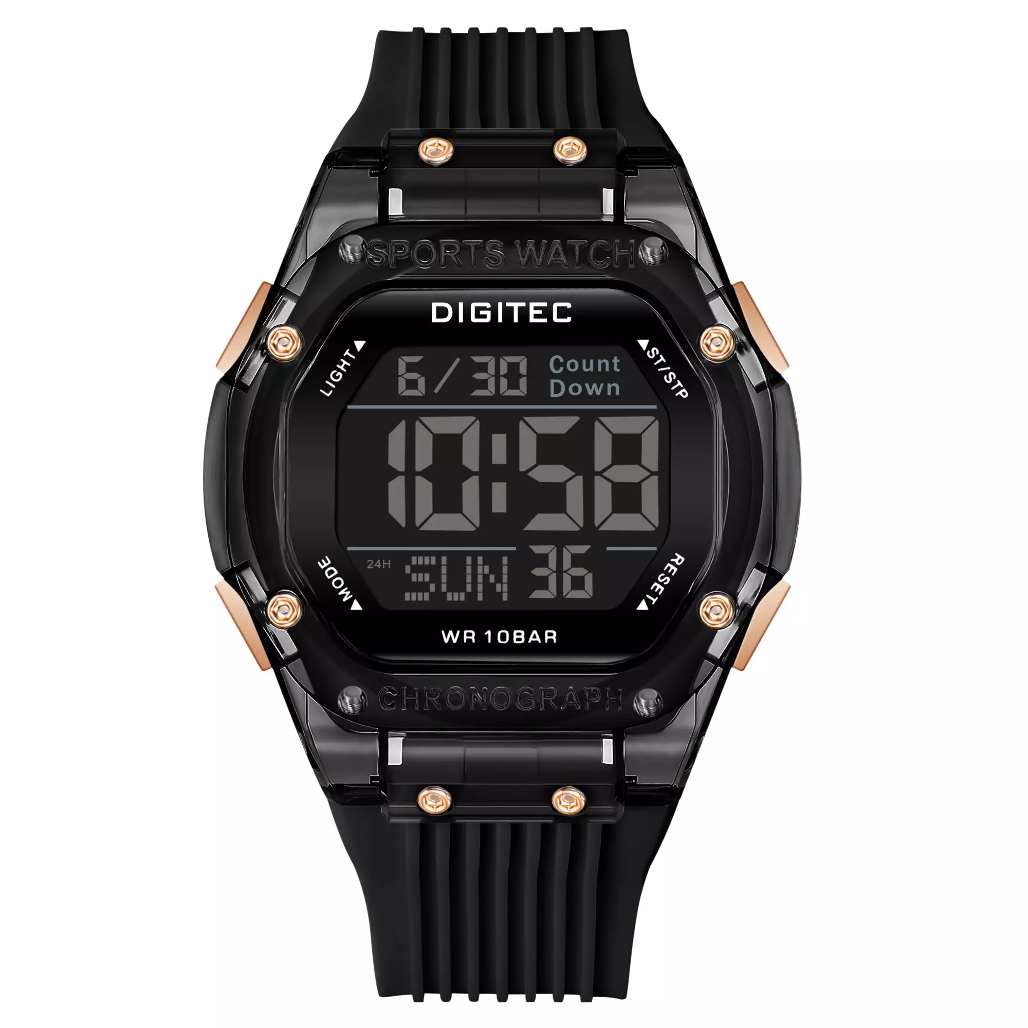 Digitec DG-5208T Jam Tangan Digital Unisex Water Resist