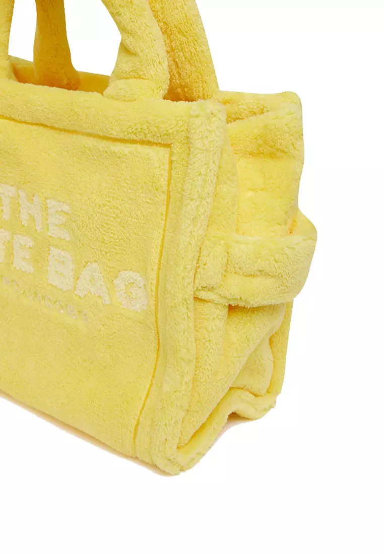 Mini The Tote Terry Cloth Bag Yellow H058M06PF22