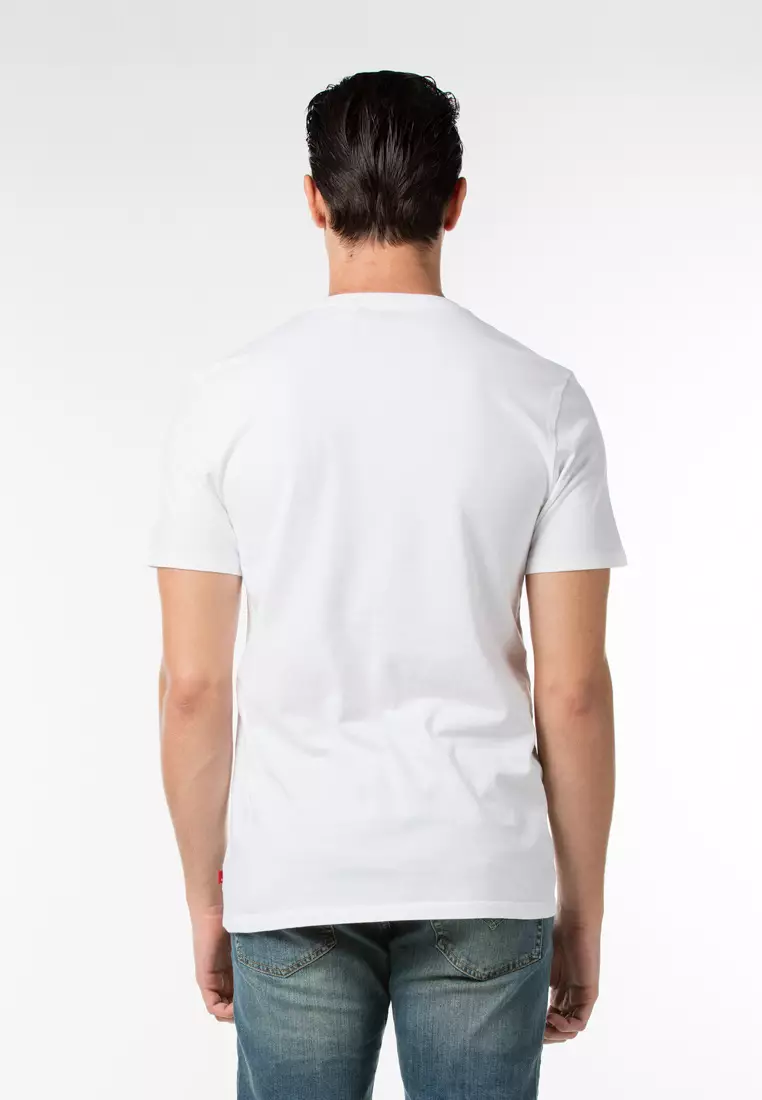 Graphic Set-In Neck T-shirt Men 17783-0140