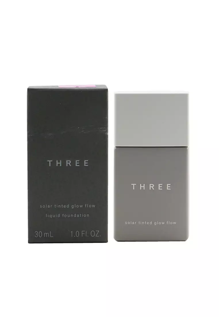 Discount on Three  shoes - SKU: Three - Solar Tinted Glow Flow Liquid Foundation Spf 50 - # 01 30ml/1oz