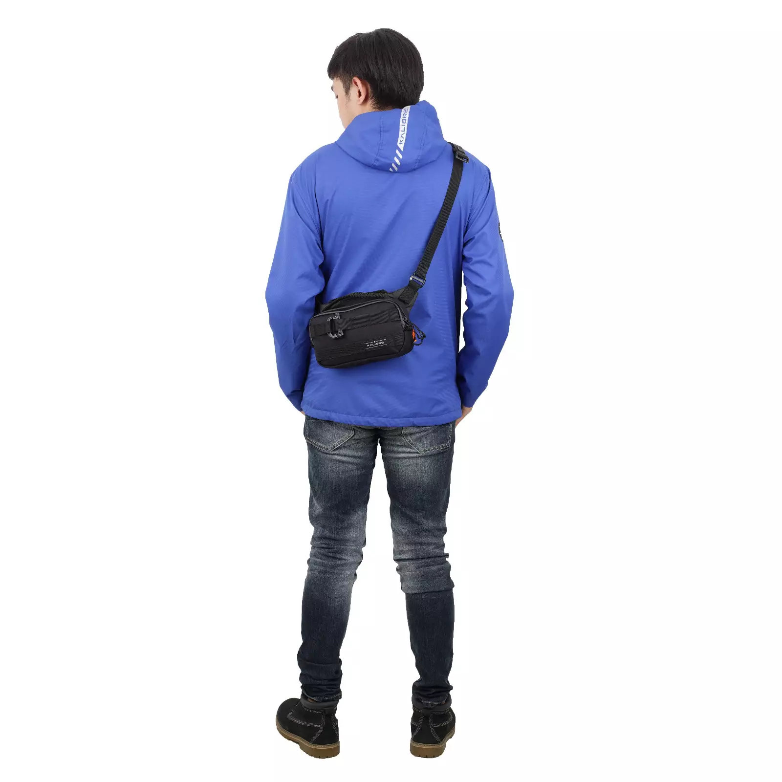 Kalibre Tas Selempang Travel Pouch Leiria 1L Black 921555000