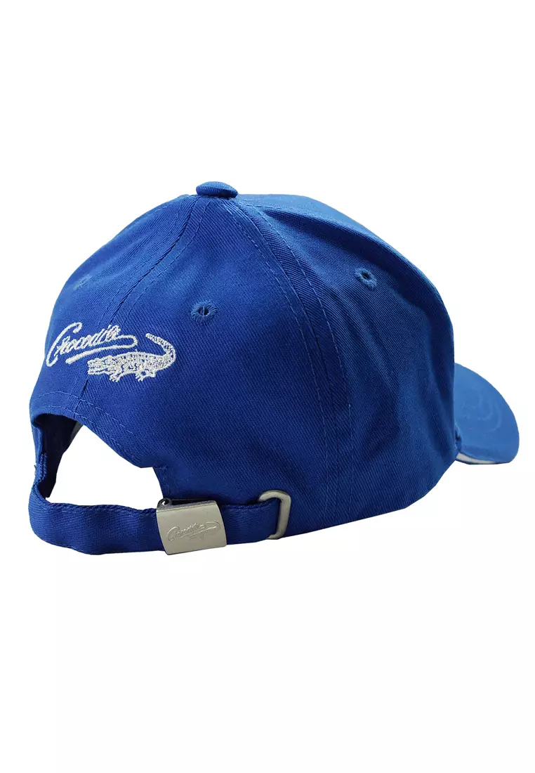 Crocodile Kids BB CAP Topi Anak - original katun - Blue